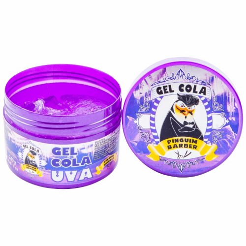Gel Cola Pinguim Barber Incolor Profissional 240g