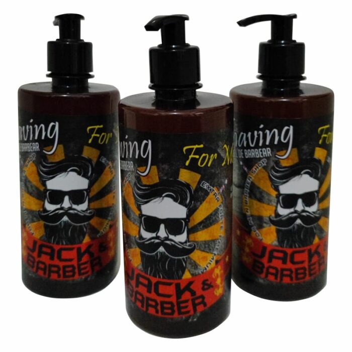 Gel de Barbear Jack Barber - Extra Forte Premium 3uni